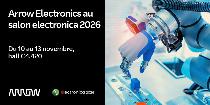 Arrow Electronics au salon electronica 2026