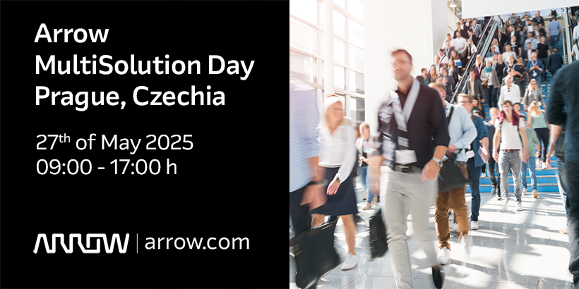 Arrow MultiSolution Day Prague, Czechia | 27th of May 2025 09:00 - 17:00 h