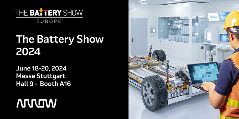 The Battery Show 2024 - June 18-20, 2024 Messe Stuttgart Hall 9 - Booth A16